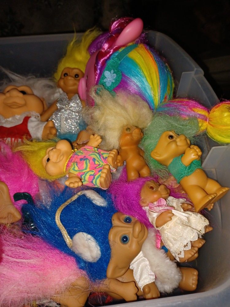 Cabbage Troll Doll and Trolls