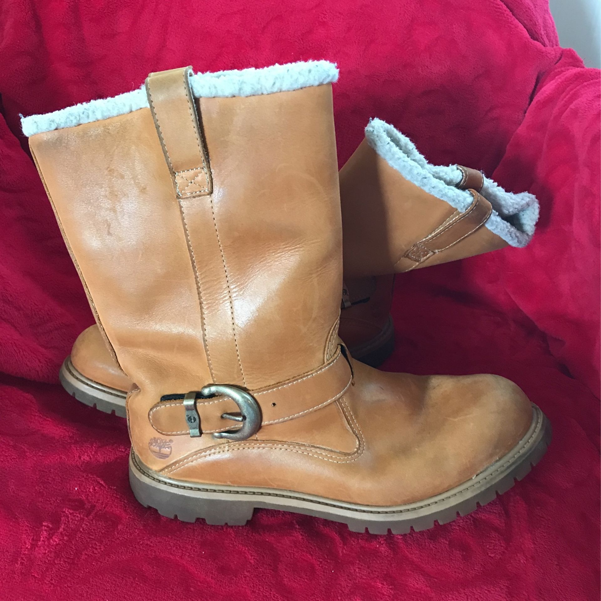 Timberland Women's Graceyn Waterproof Biker Boots