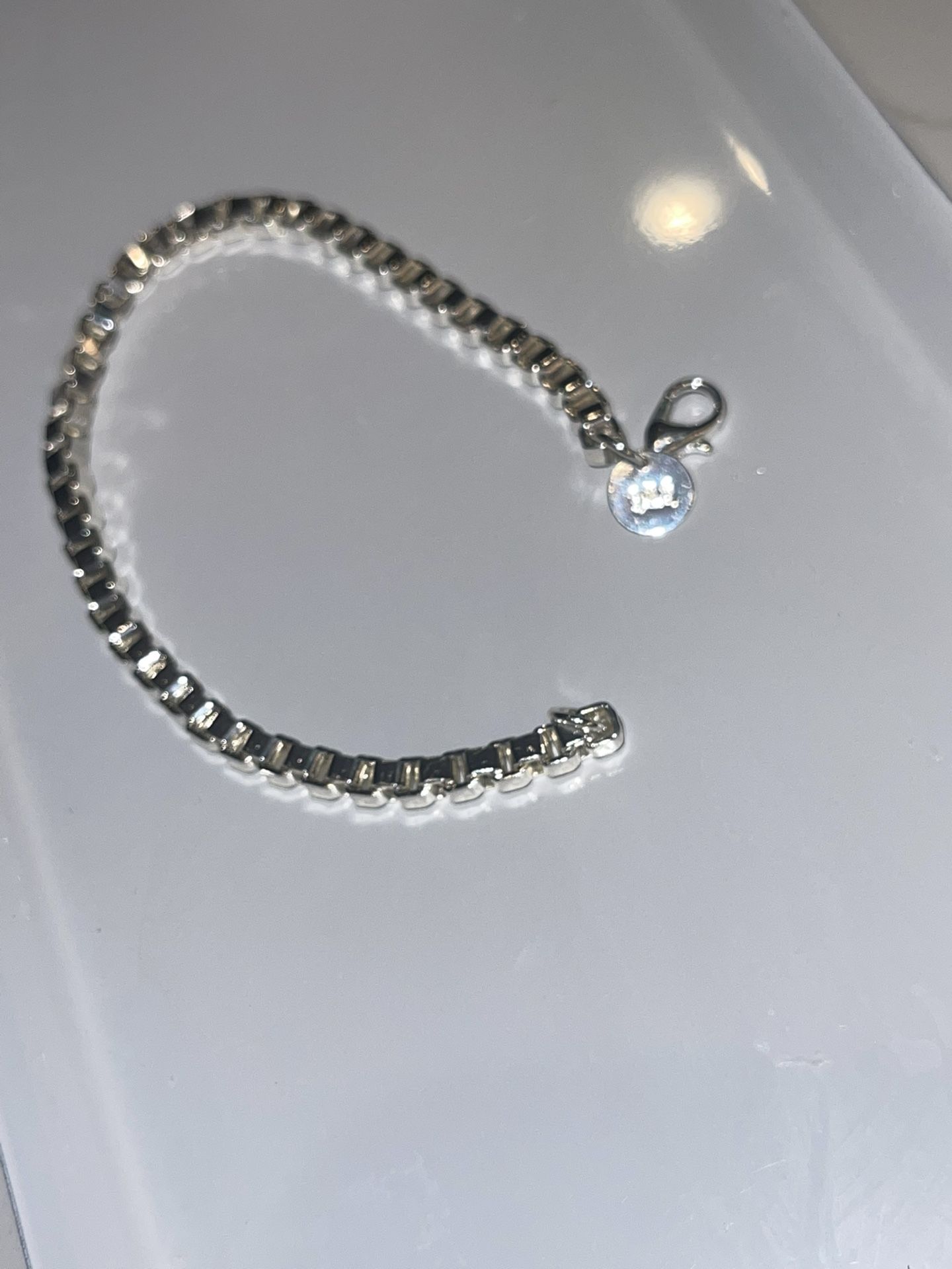 Lobster Clasp S925 Silver Bracelet