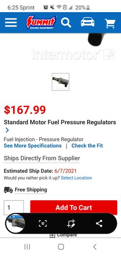 Ford 6.0 Liter Diesel Fuel Pressure Regulator  New. Thumbnail