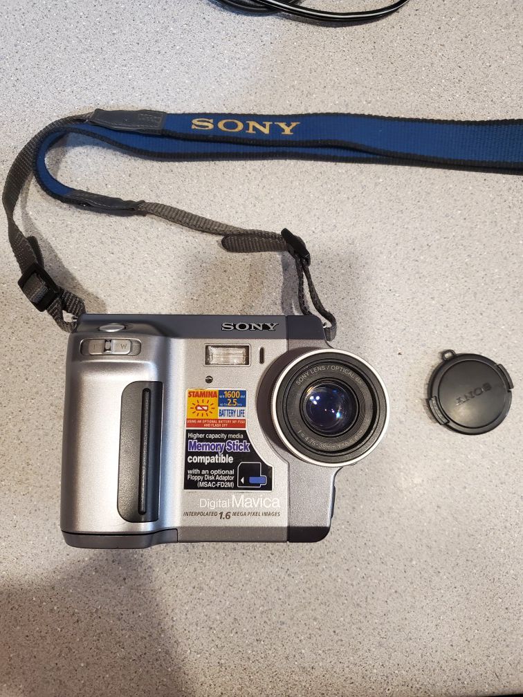 Sony Mavica mvc-fd90 digital 1.6mp camera