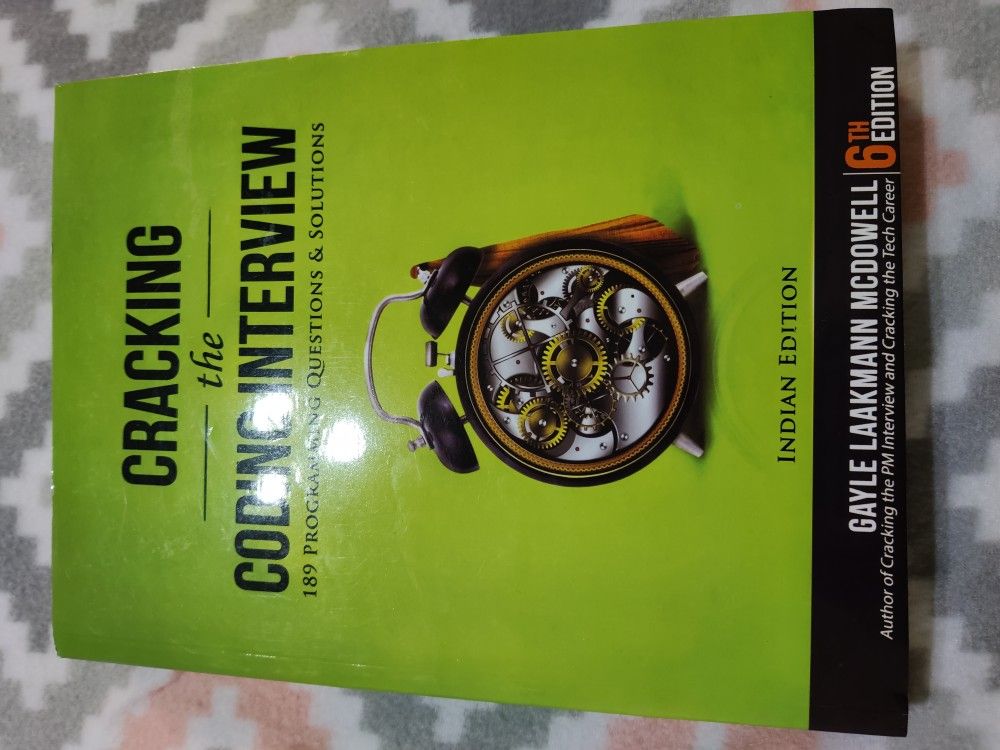 Cracking the Coding Interview Book