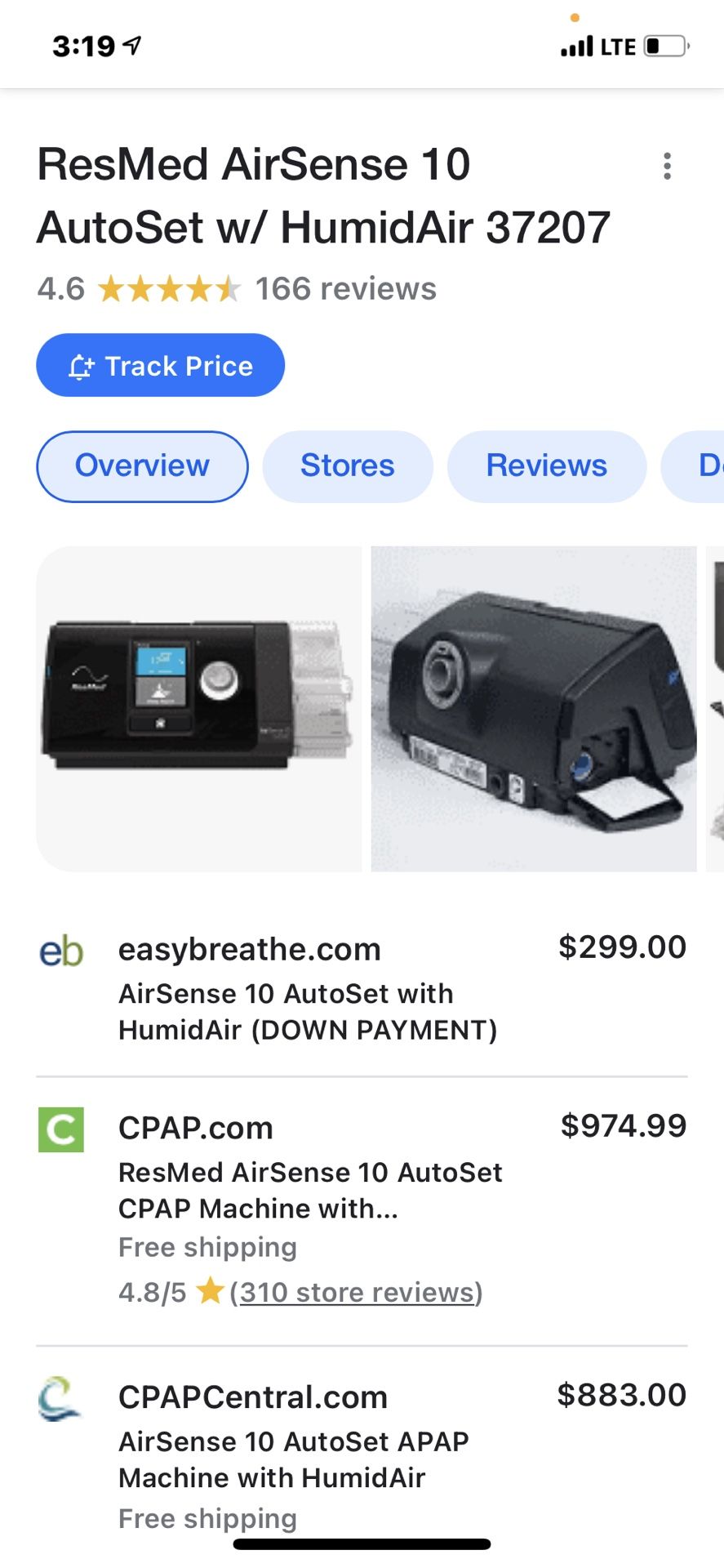 BRAND NEW Resmed 10 Airsense Auto Cpap Sleep Apnea Machine Ina Sealed Box.