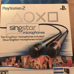 PS2   Sing star  Microphones / 2 Thumbnail