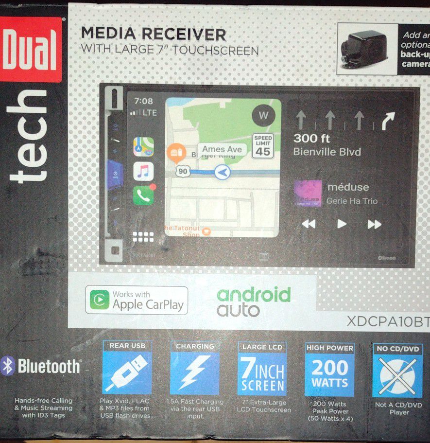 Duel Tech Android Media Center. (Touch Screen)