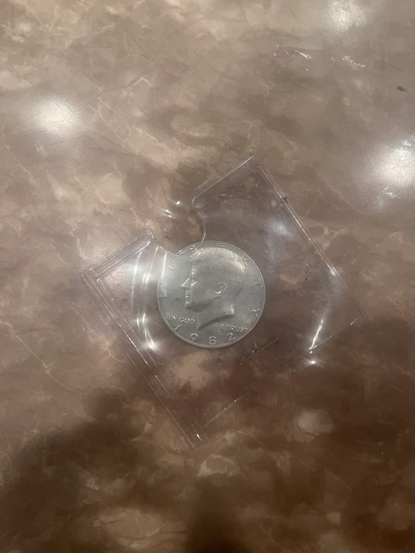 1982 Kennedy half dollar