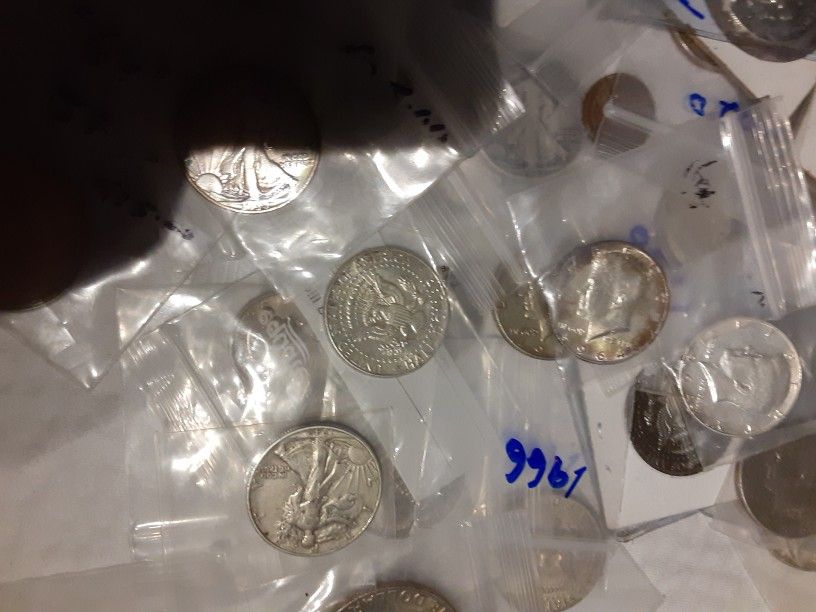 Walking Liberty's, Franklin's Silver Kennedys, Proofs, Bicentennials