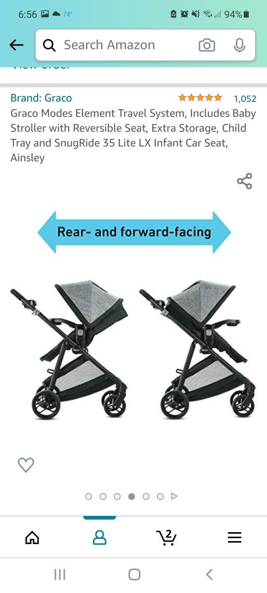 Baby Stroller With Carseat