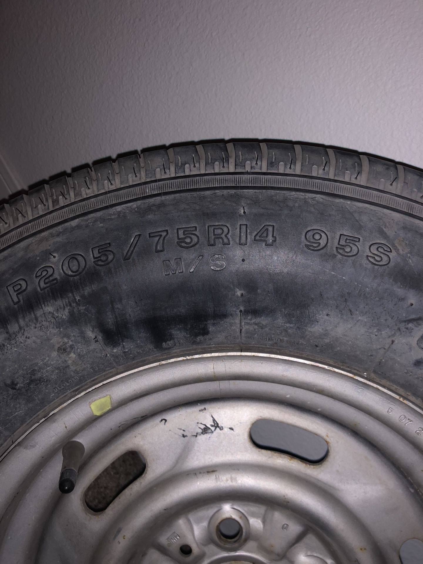 205/75/14 Tire And Wheel For Sale for Sale in Houston, TX OfferUp