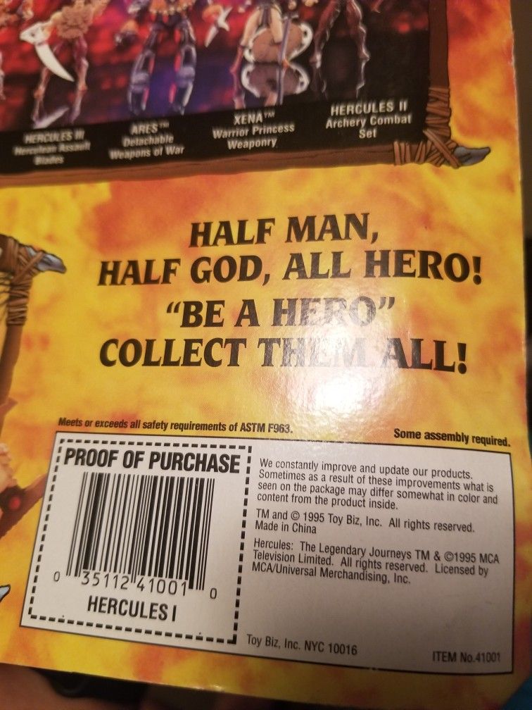 90s Hercules Figure