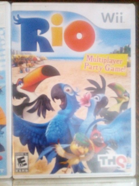 6 Nintendo Wii Games.