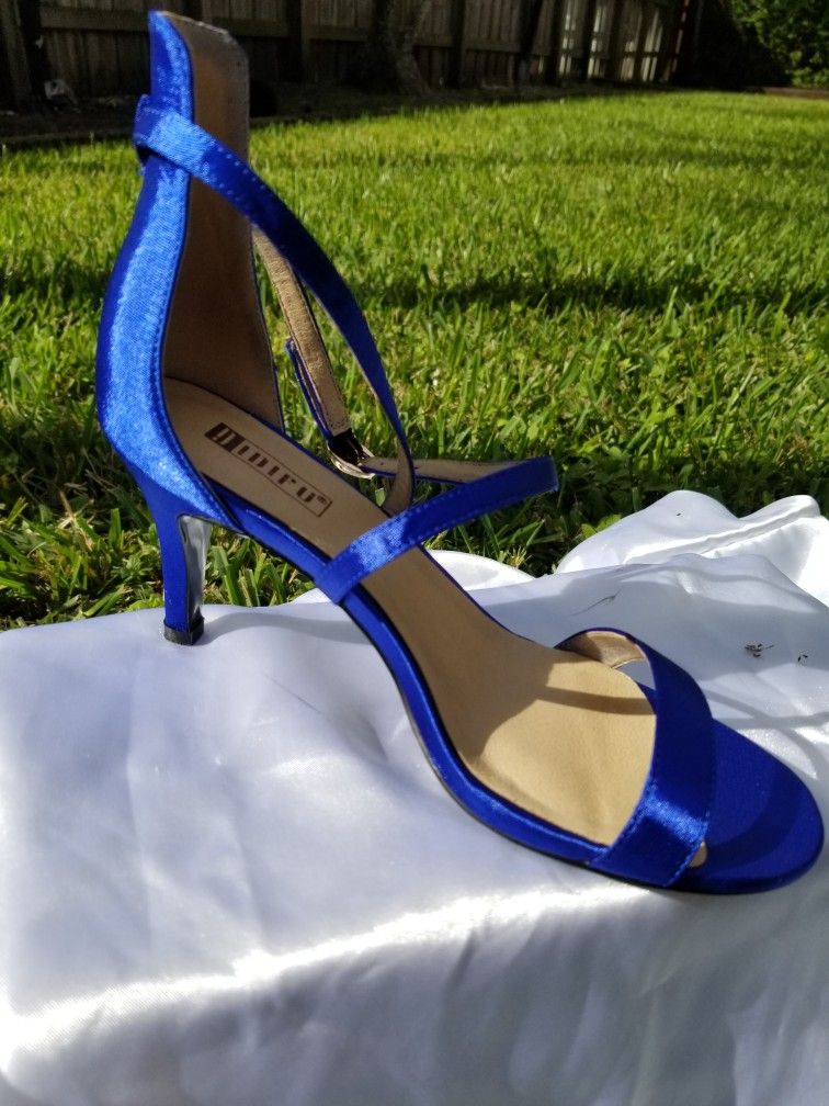 Royal Blue Size 7 Dress Heels