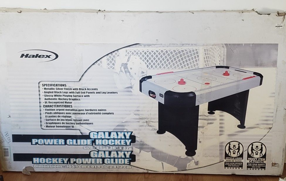 HALEX FULL TABLE AIR HOCKEY TABLE BRAND NEW