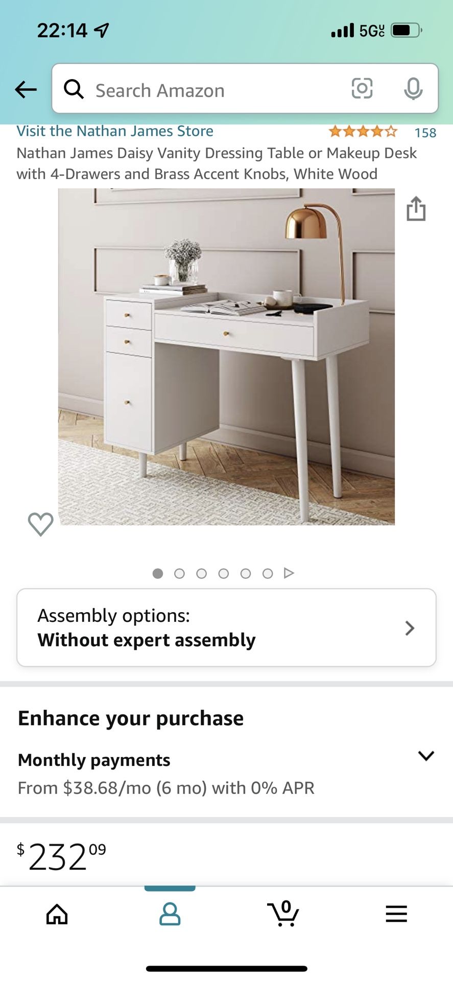 Brand New Desk $250 Value