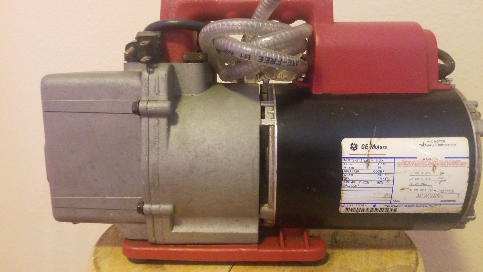 Robinair vacumaster high performance vacuum pump