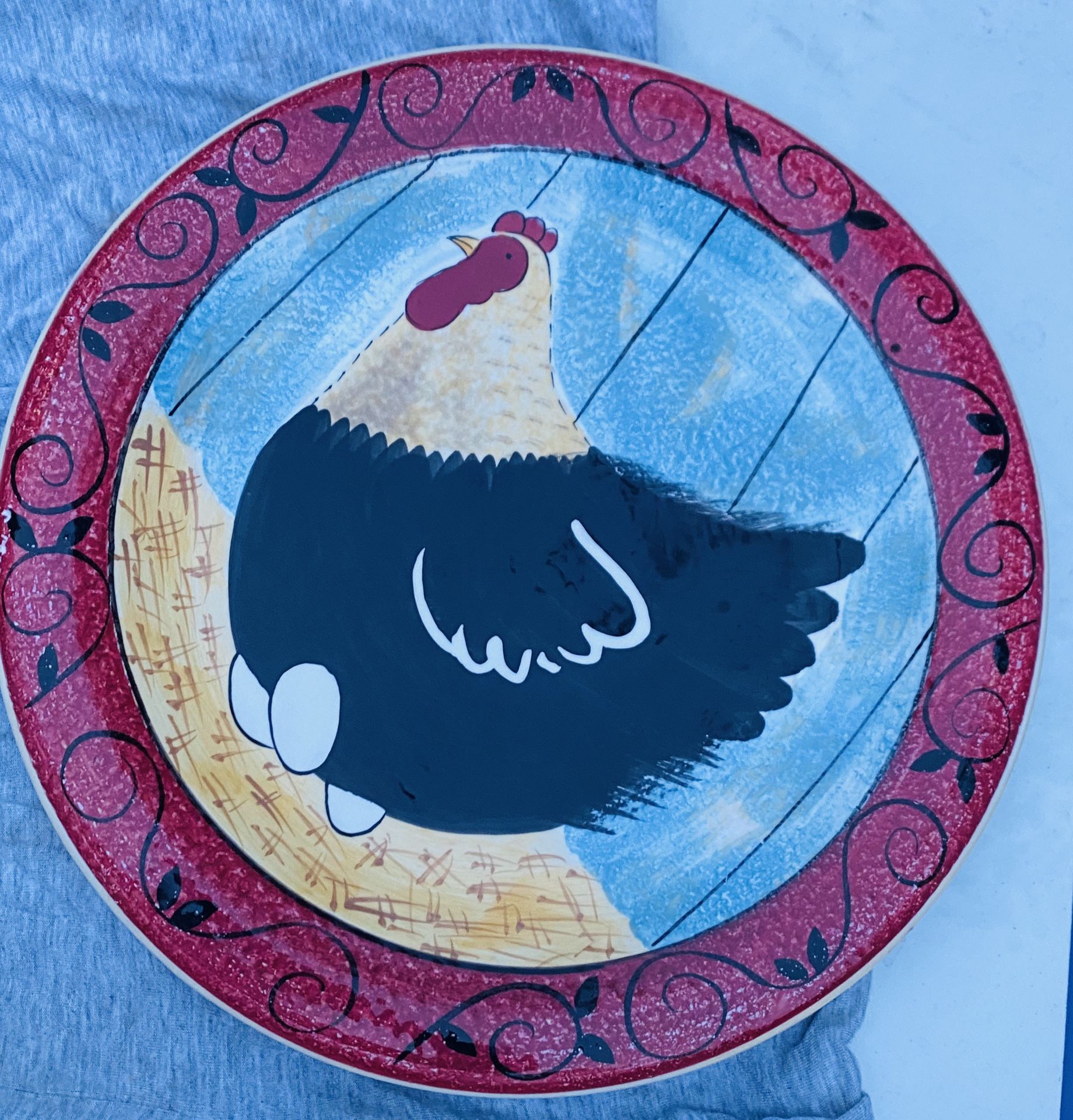 2 very nice plates for kitchen decorations
