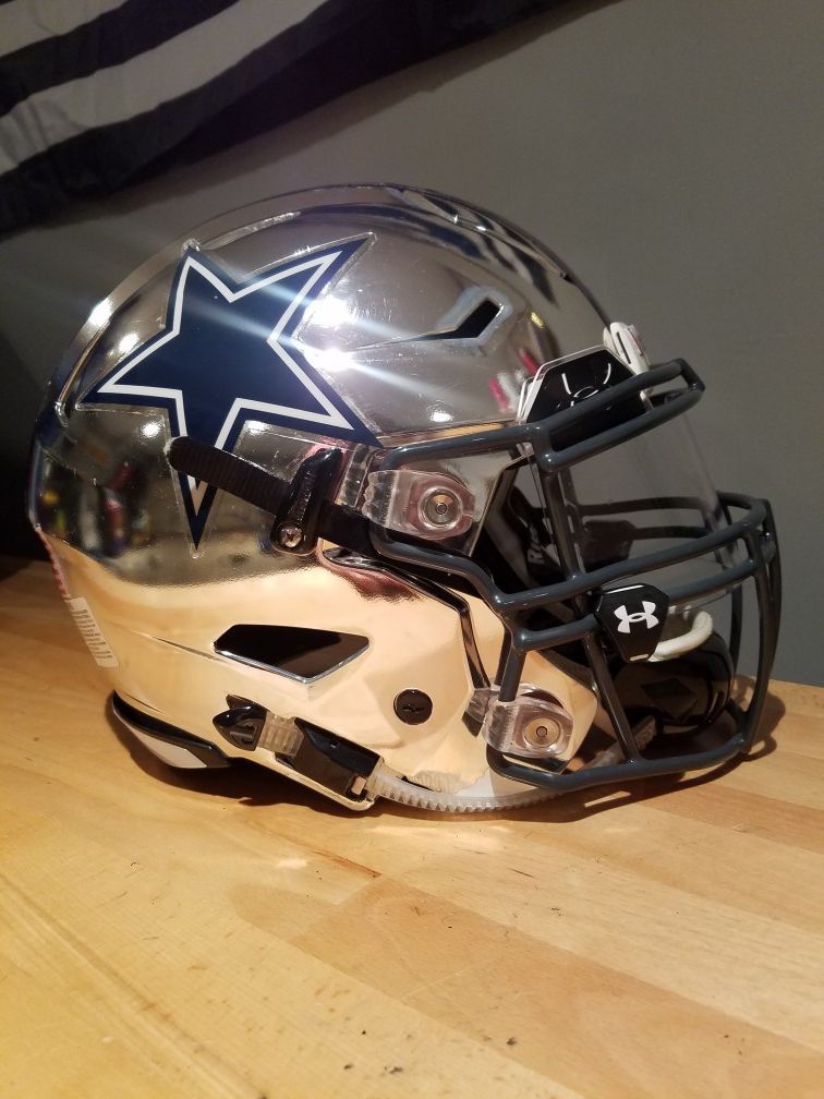 : Riddell NFL Dallas Cowboys Speedflex Authentic Football Helmet  : Sports & Outdoors