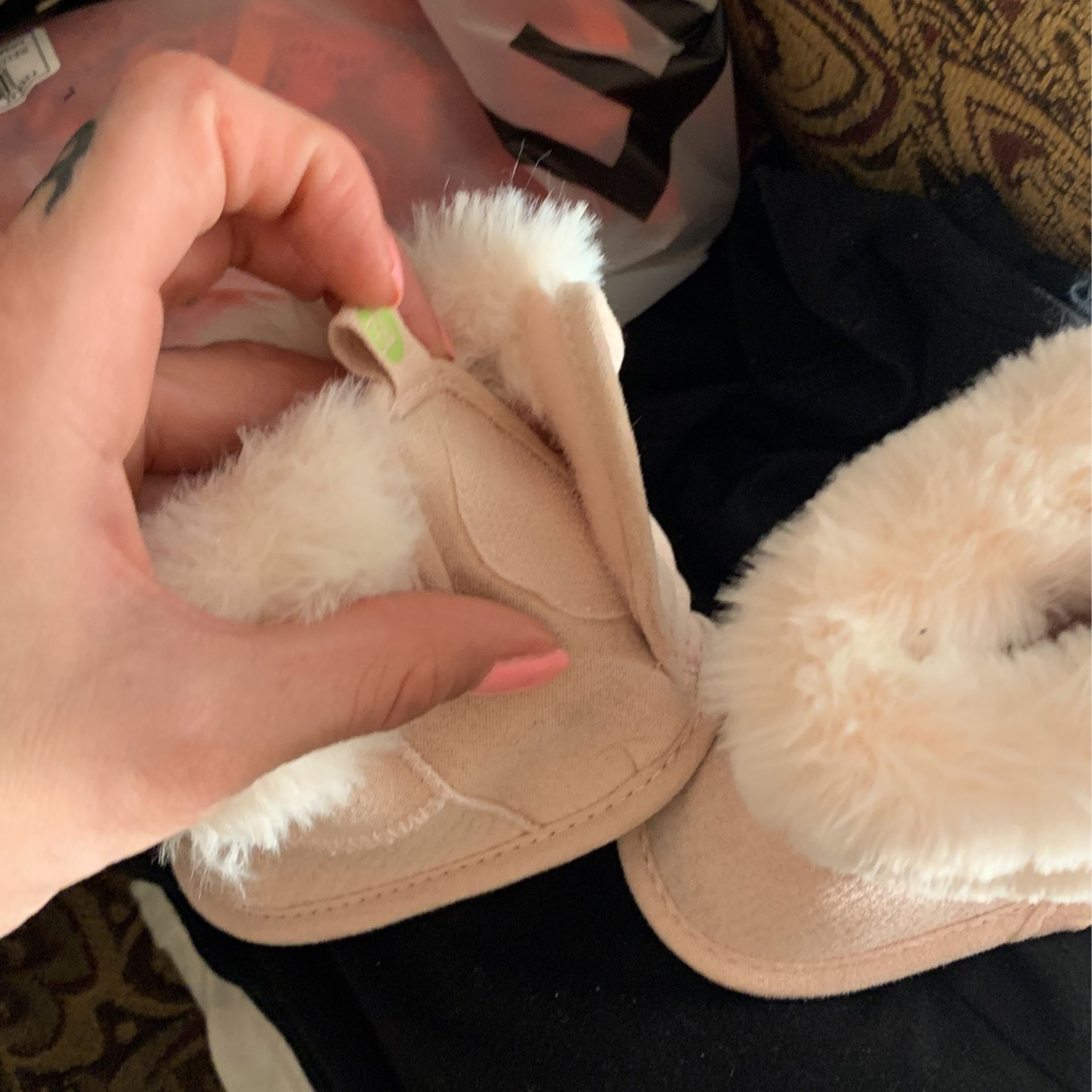 infant girl snow boots