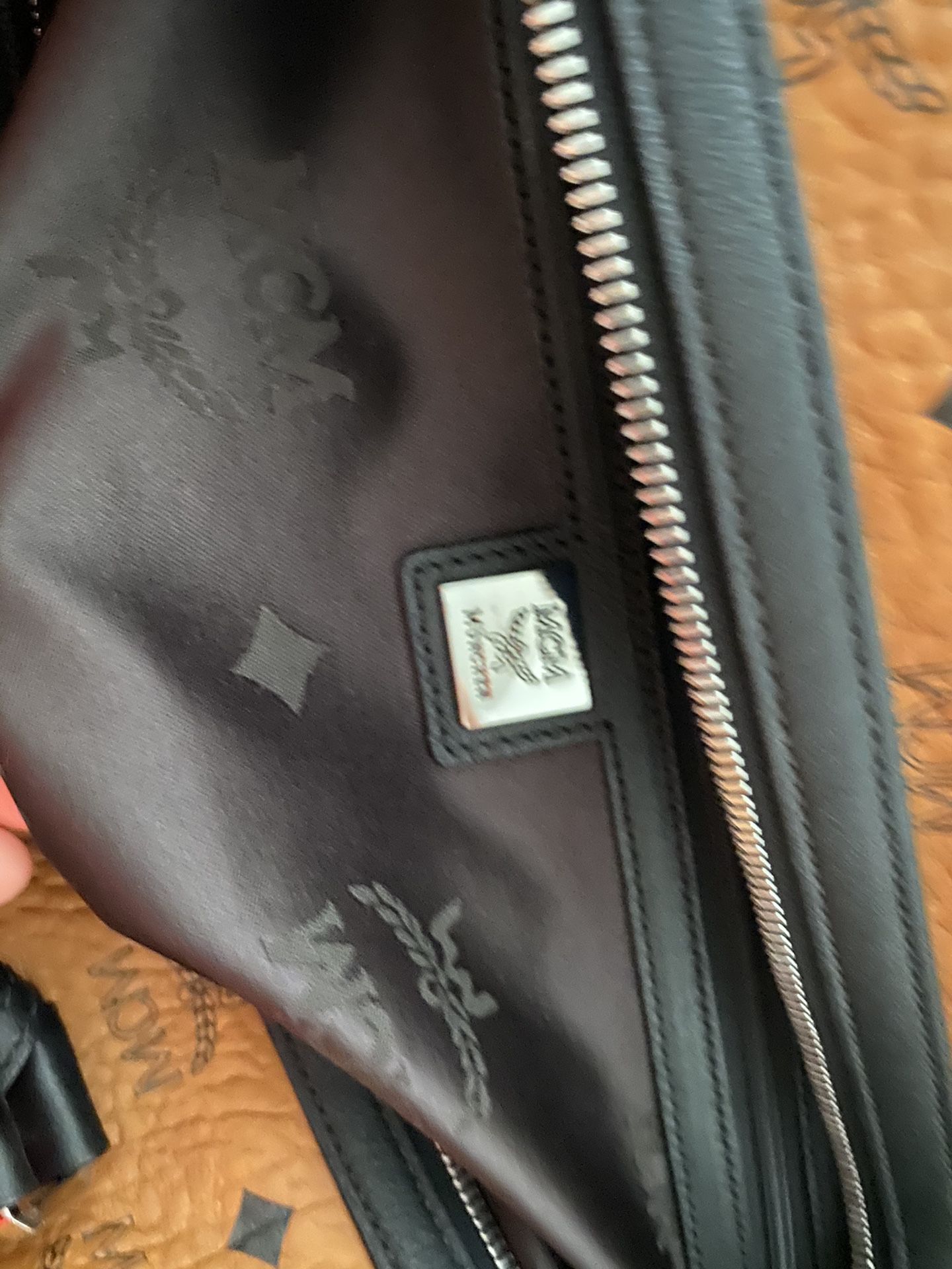 Authentic MCM Leather Traveler Weekender Medium Bag