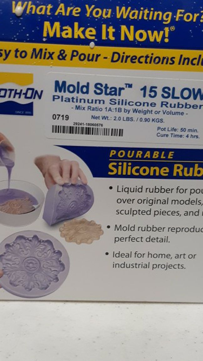 Smooth On Silicone Moldstar 15 SLOW