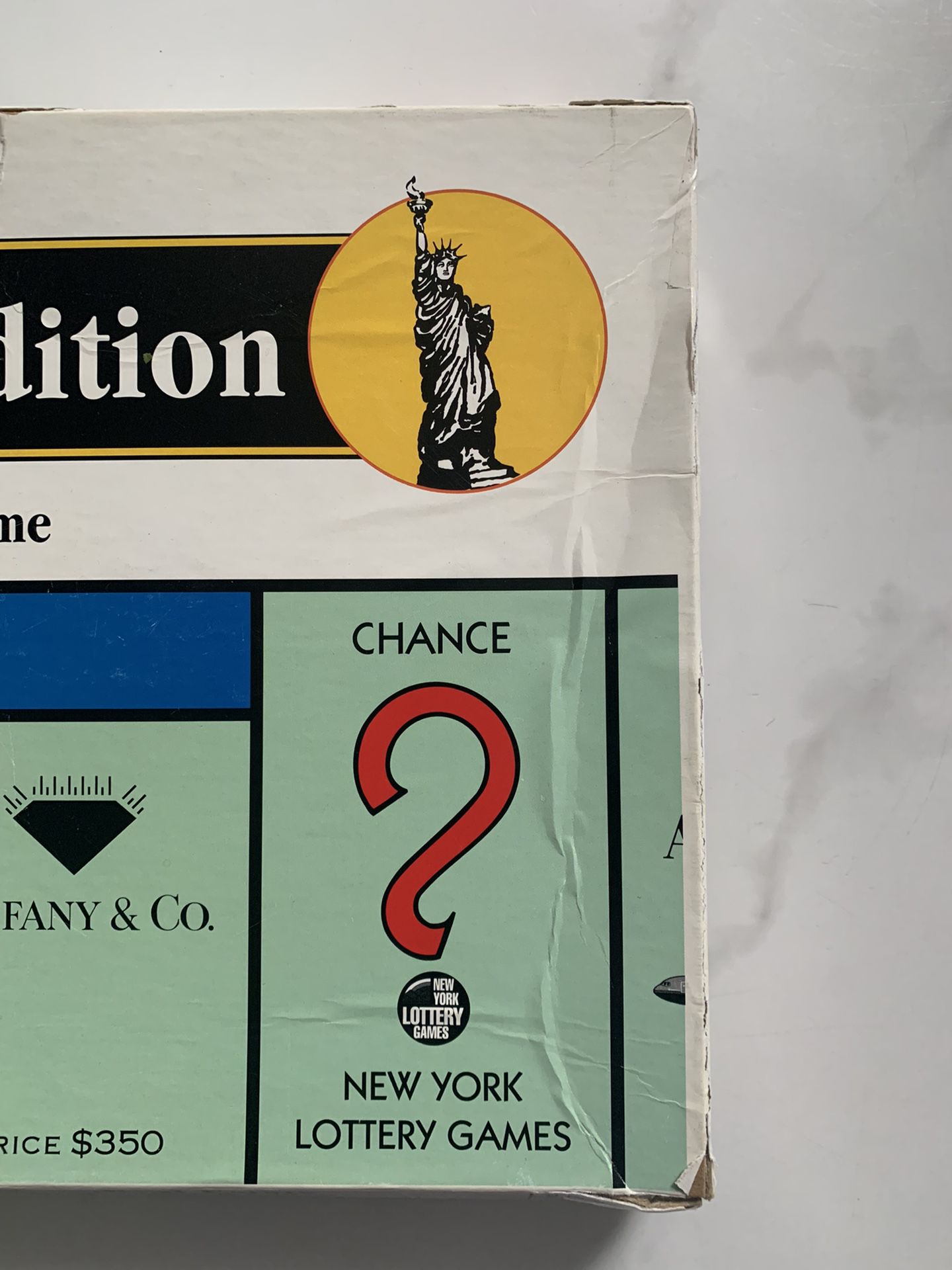 Vintage Monopoly New York City Edition