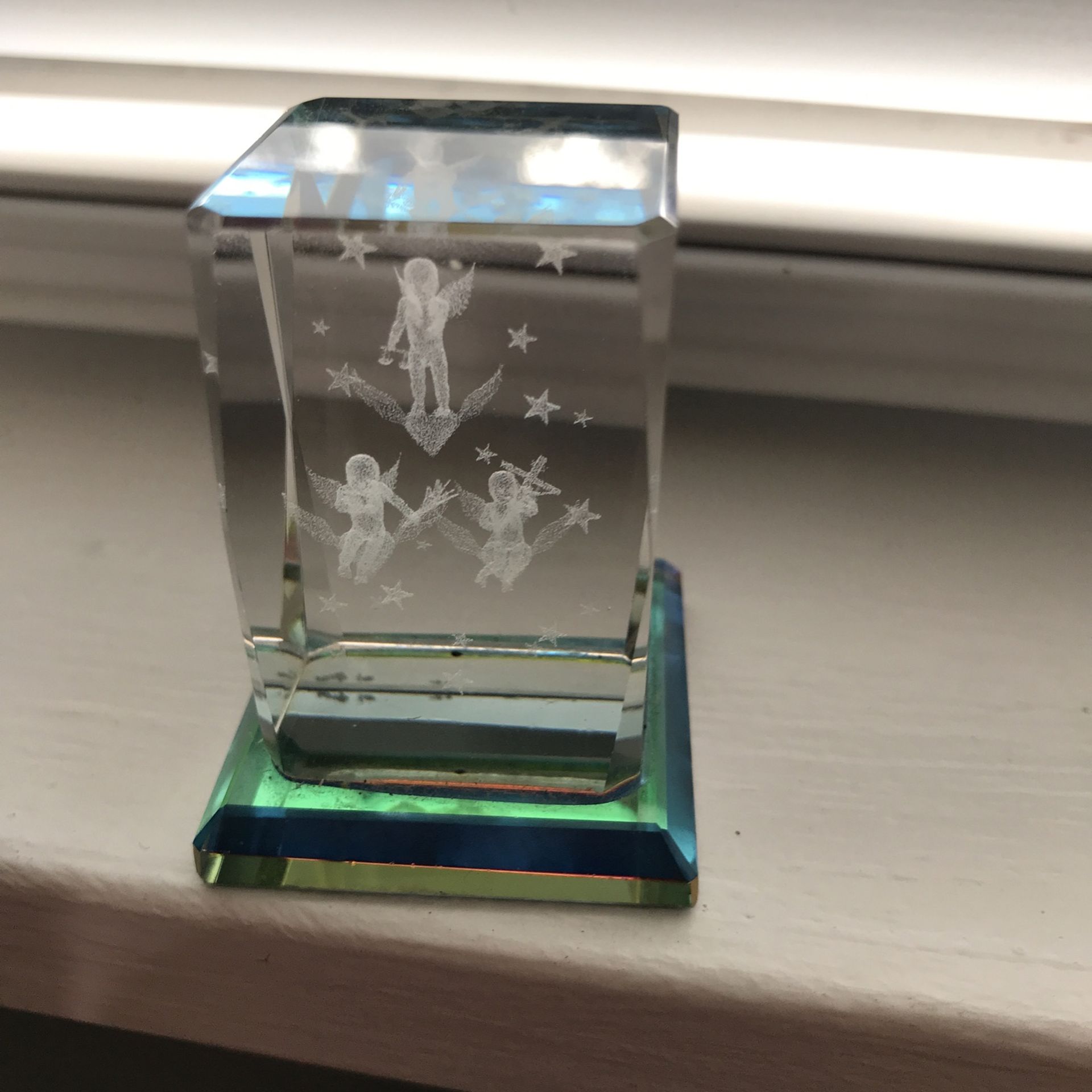 Crystal Glass 3D Laser Cube