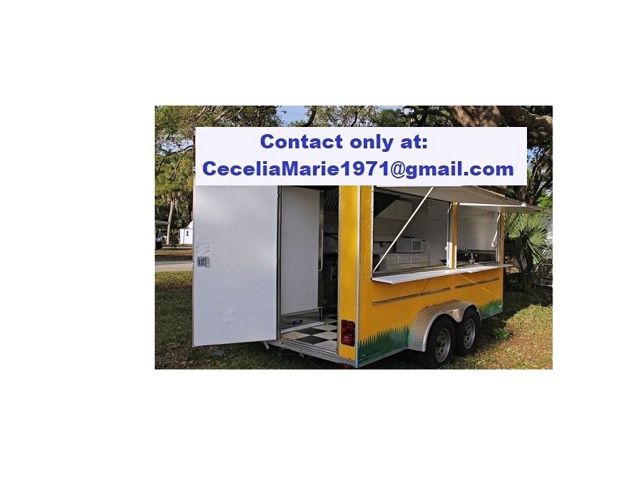 Food Trailer BBQ 25862