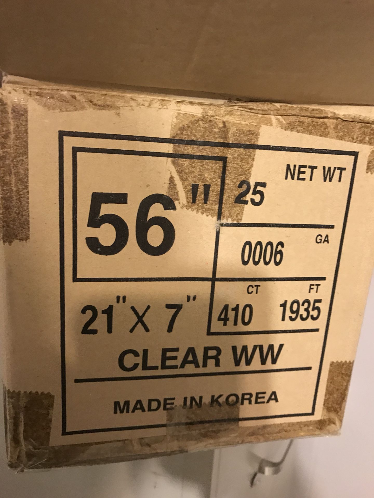Supplies for a cleaners