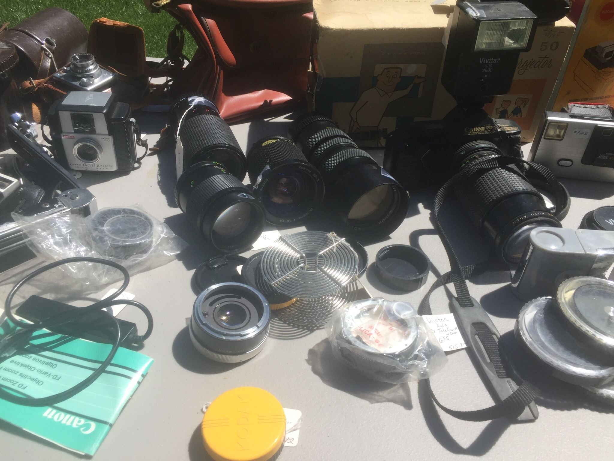 Vintage Camera Equipment