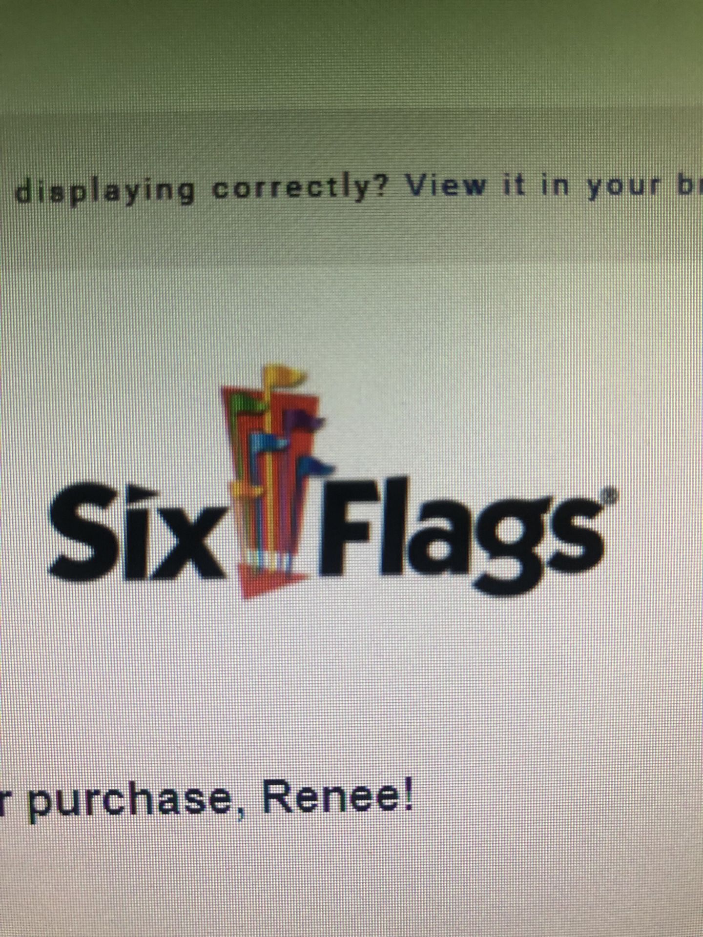 Six flags Tickets