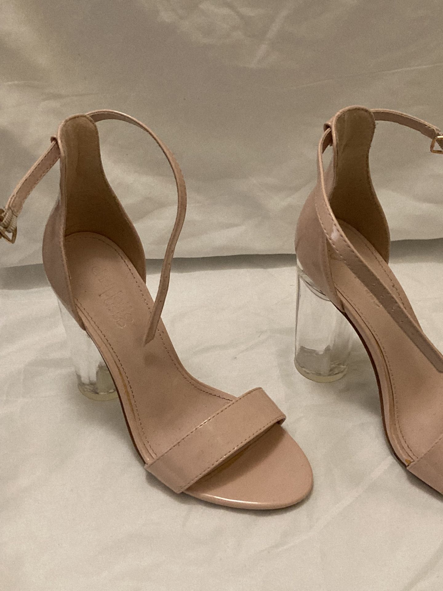 Pale Pink Charlotte Russe High Heels