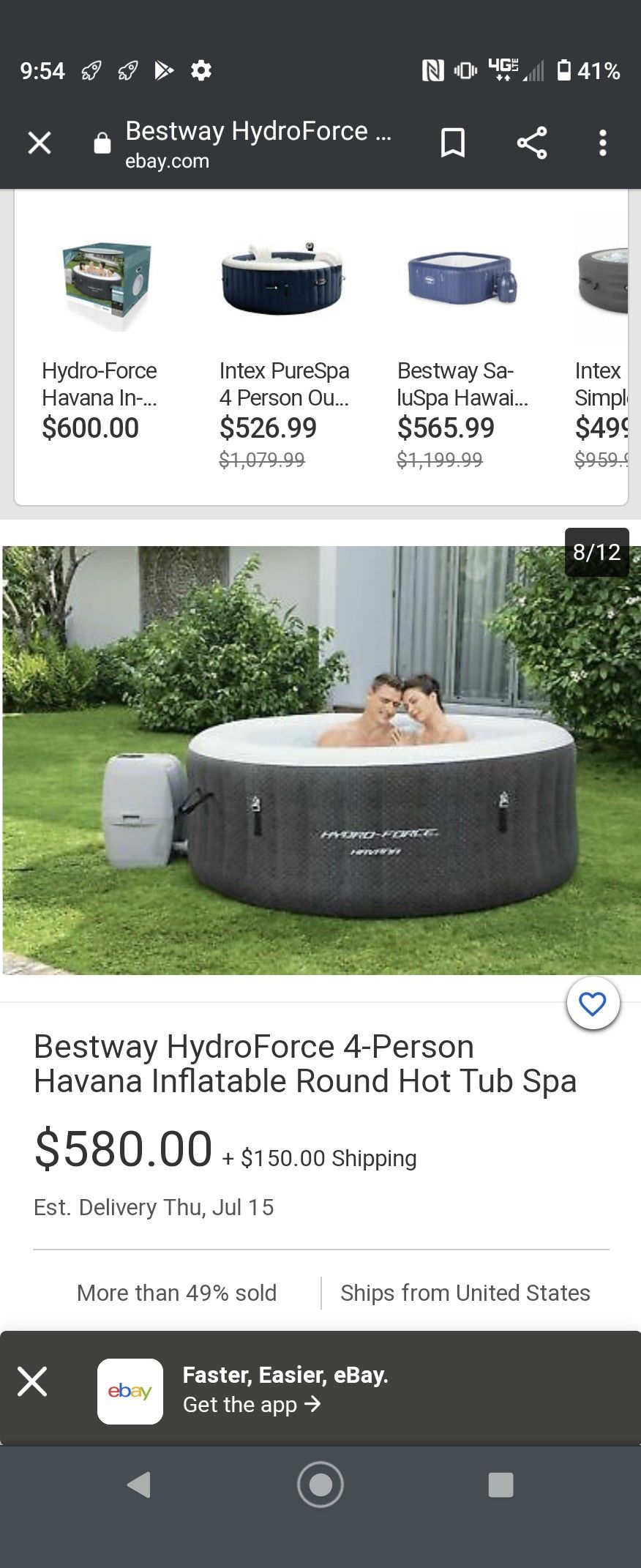 Inflatable Hot Tub