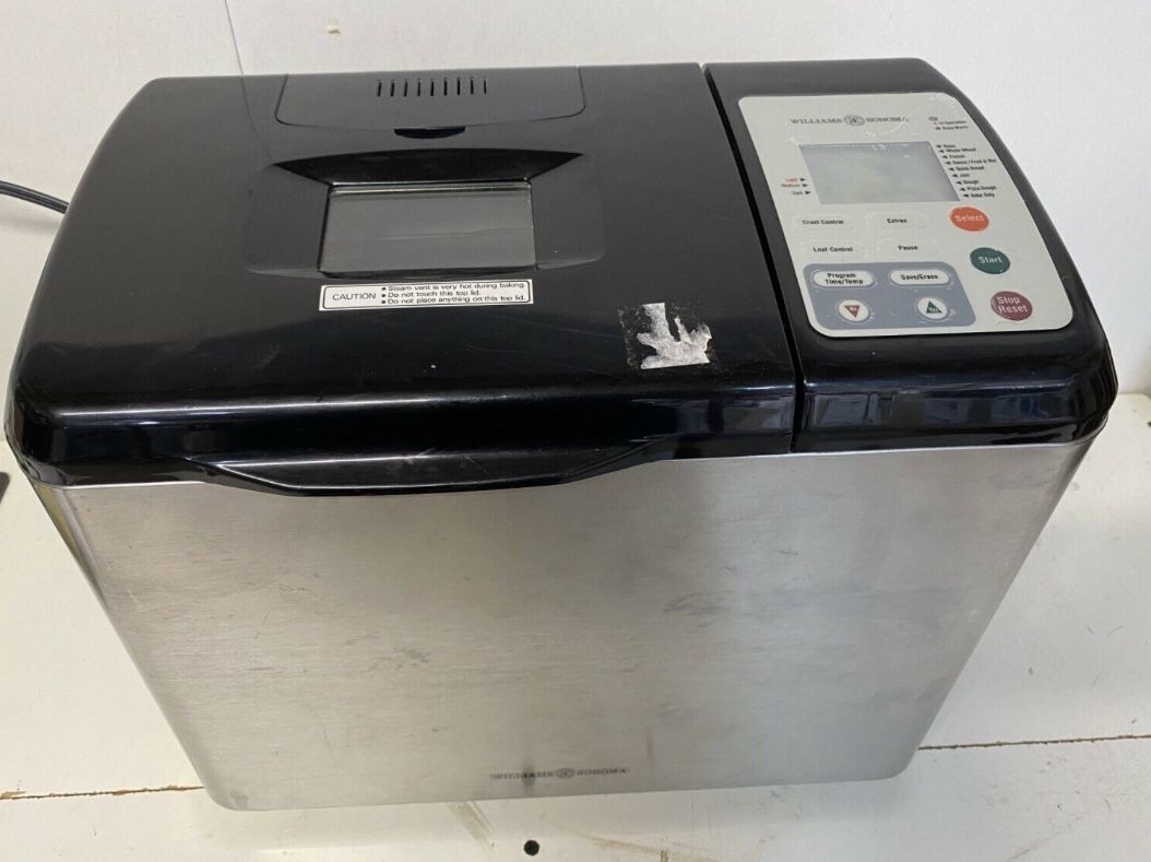 Williams Sonoma Stainsless Steel 2 Lb. Loaf Bread Machine Paddle Blade Model #WS0401