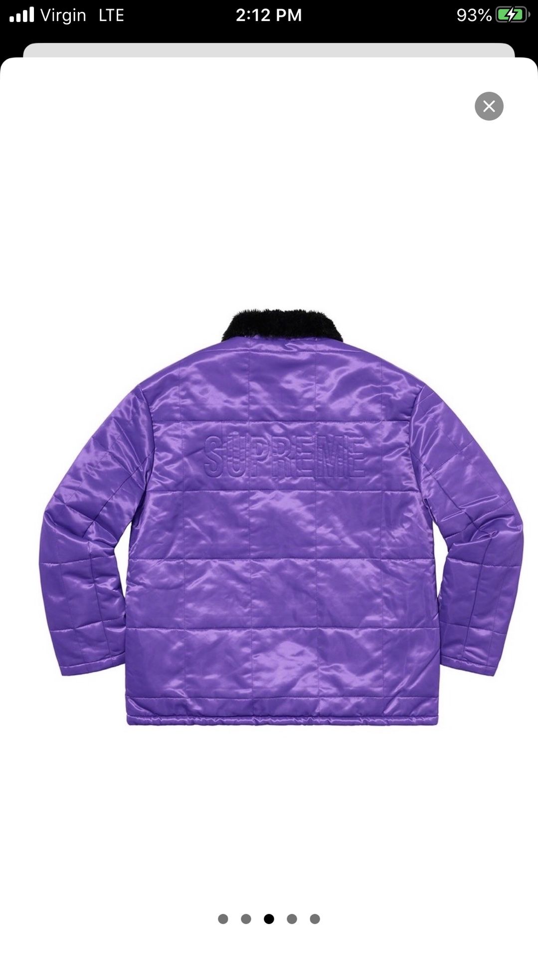 SUPREME CORDURA QUILTED JACKET