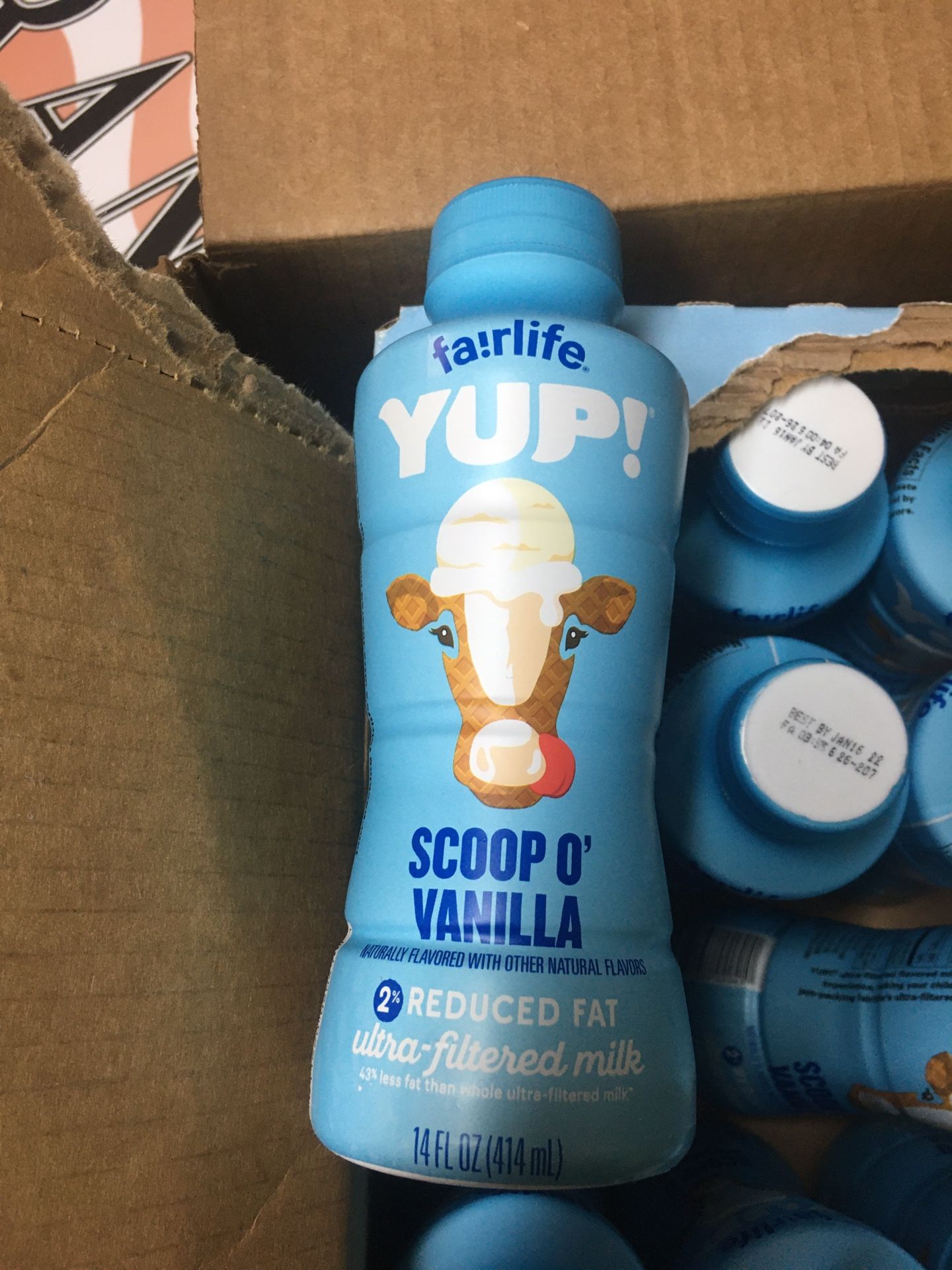 Fairlife YUP! Smooth Vanilla Flavor, 12 Pack