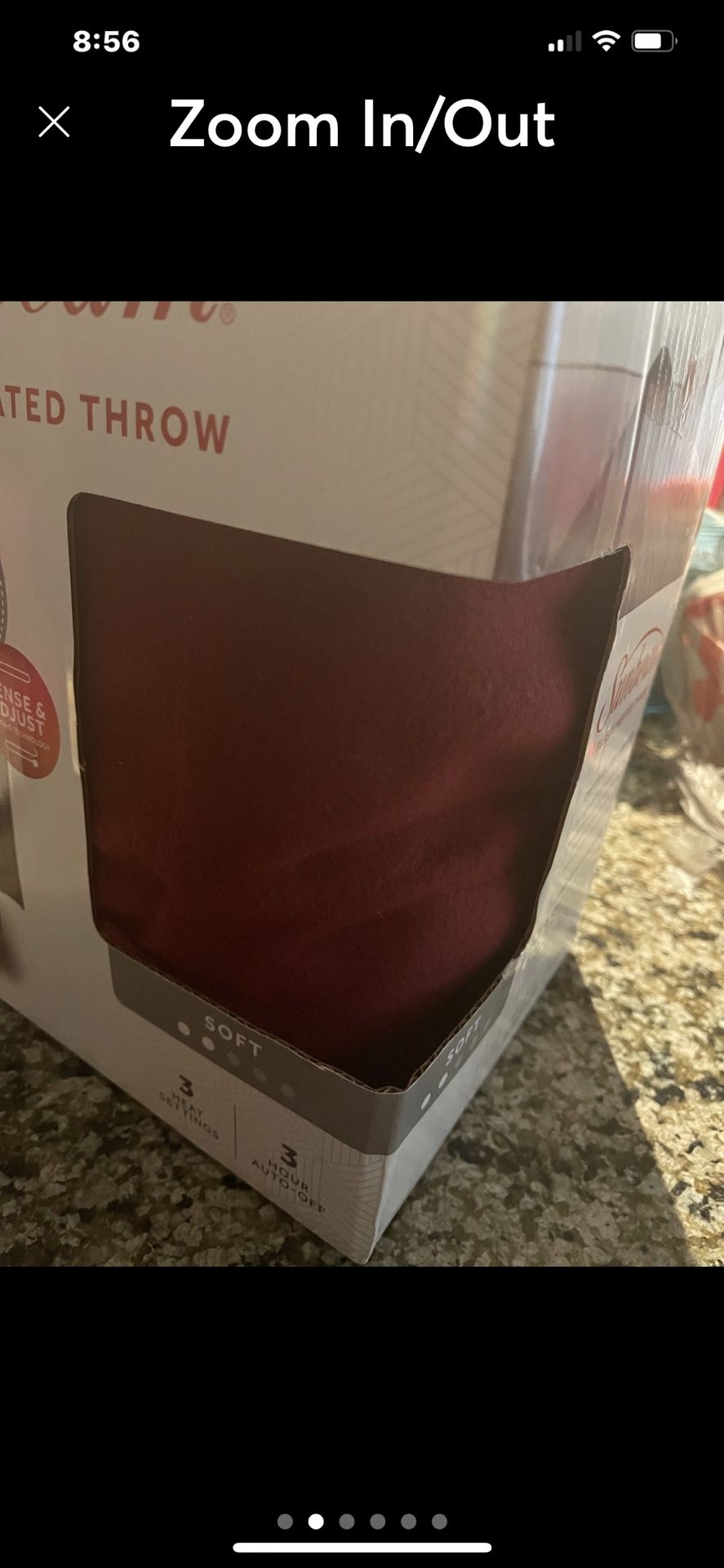 Sunbeam Fleece Electric Throw