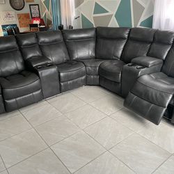 Leather Sectional Sofa Thumbnail