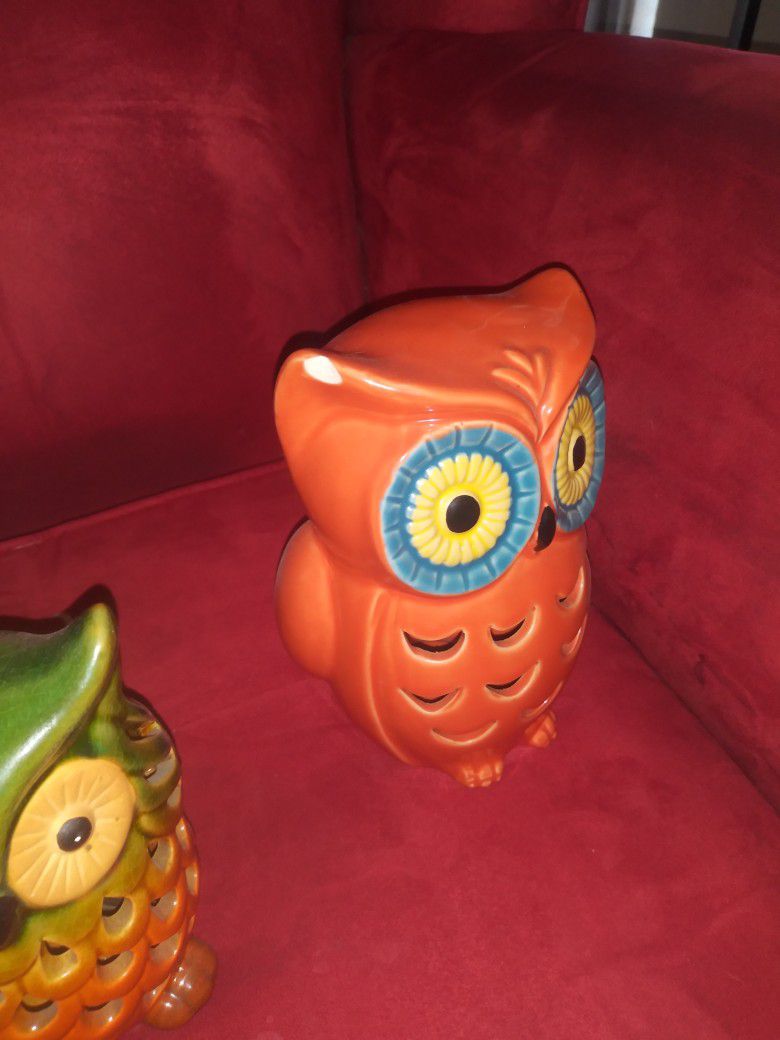 Owl Knick Nacks -Candle holder