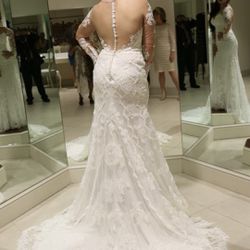 Lace Bridal Dress (Veil Included)  Thumbnail