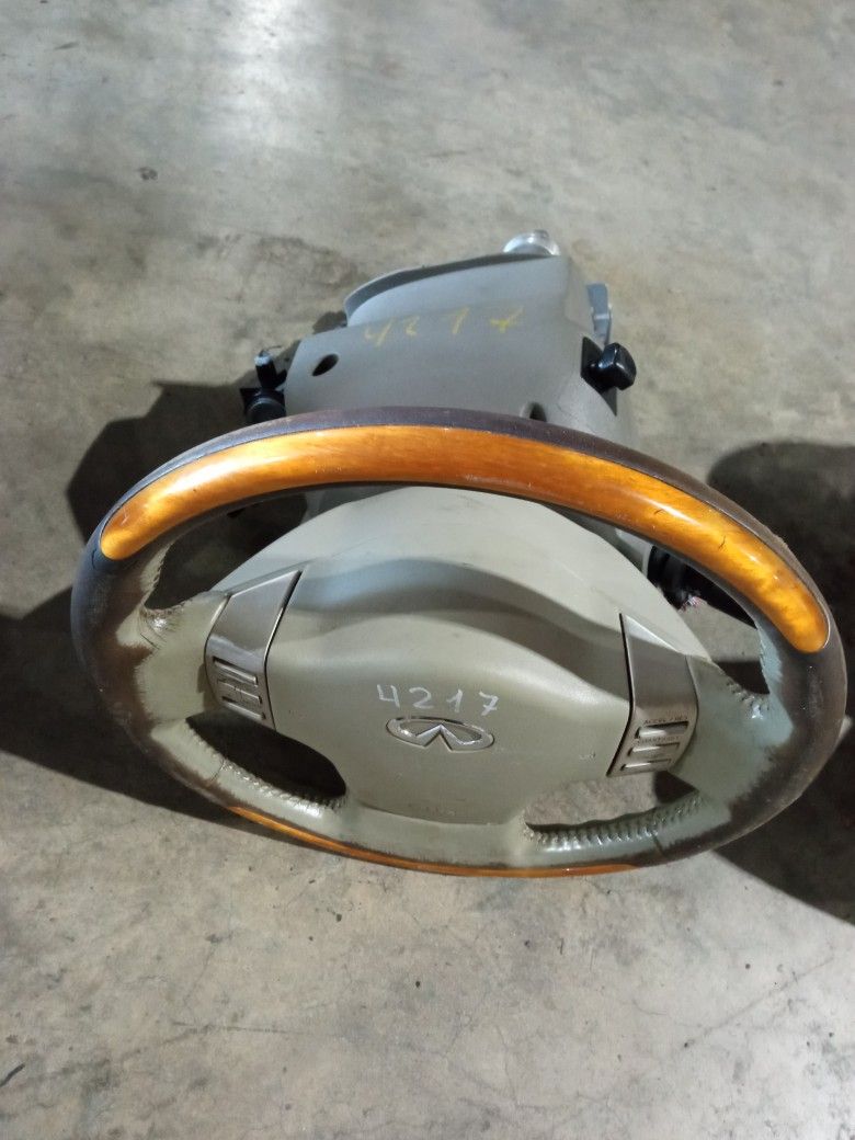 Steering Wheel For 2006 Infiniti QX56 Stock 04217