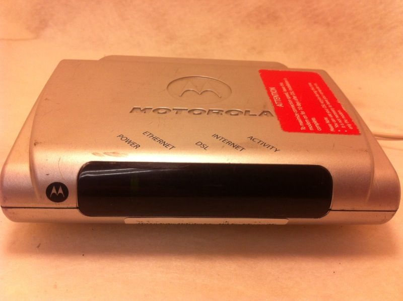 Motorola modem style:MSTATEA