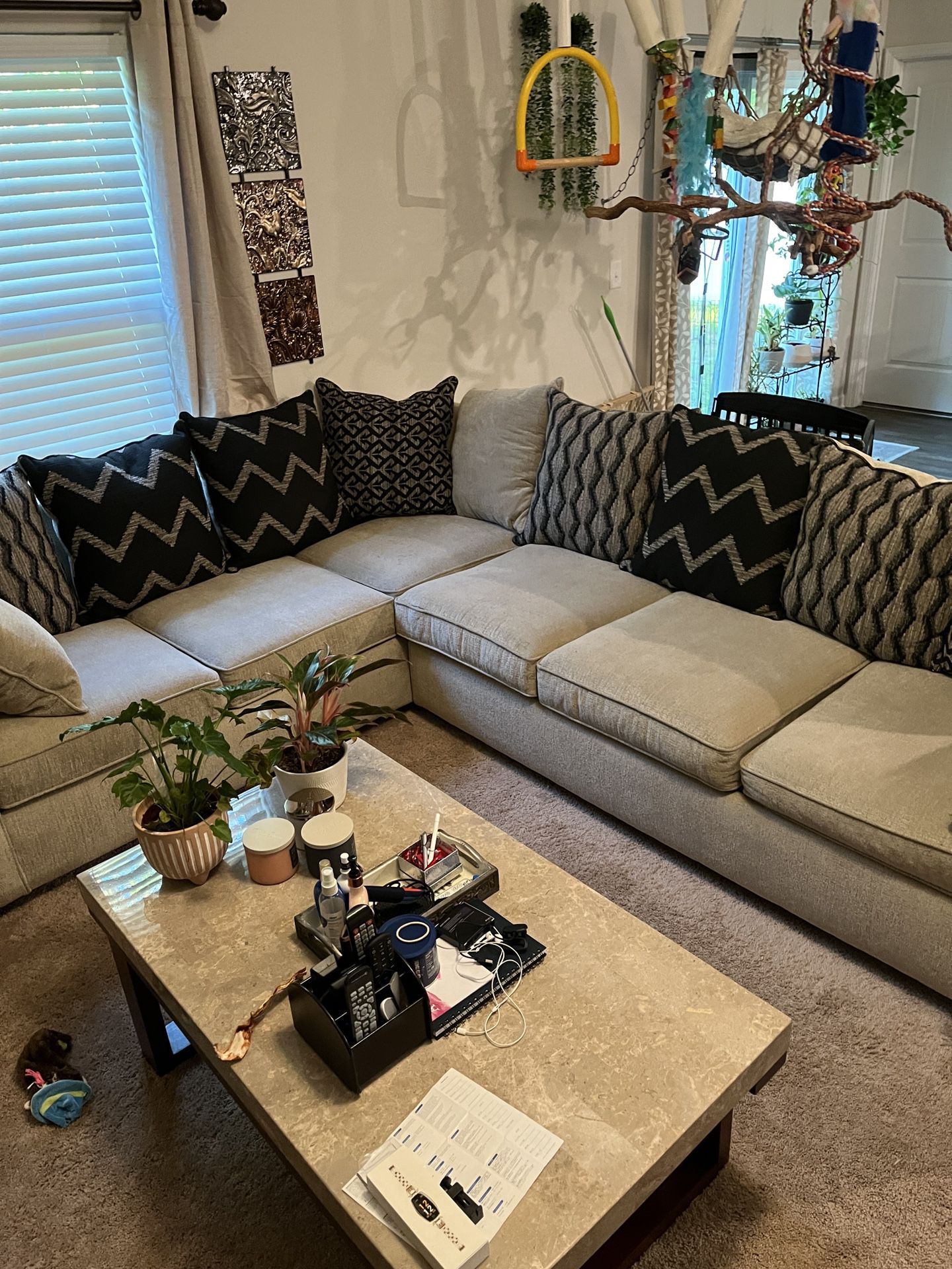 Large Couch And 2 Recliner(manual)
