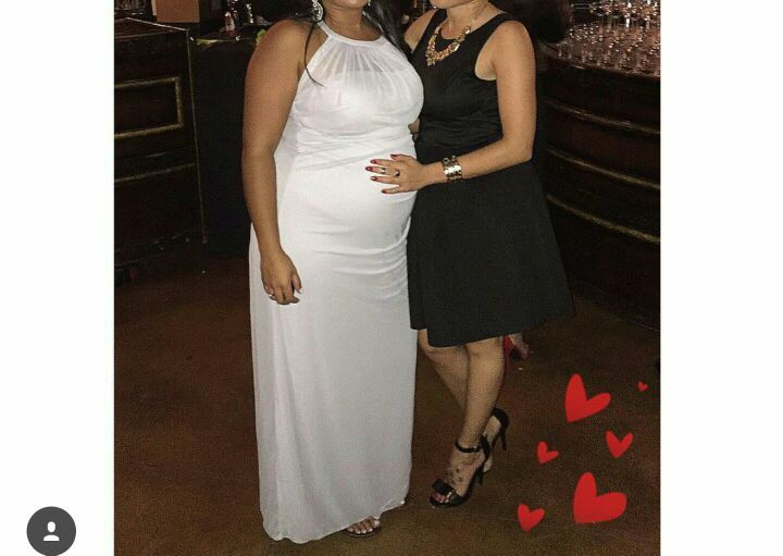 Davids bridal bridesmaid dress.