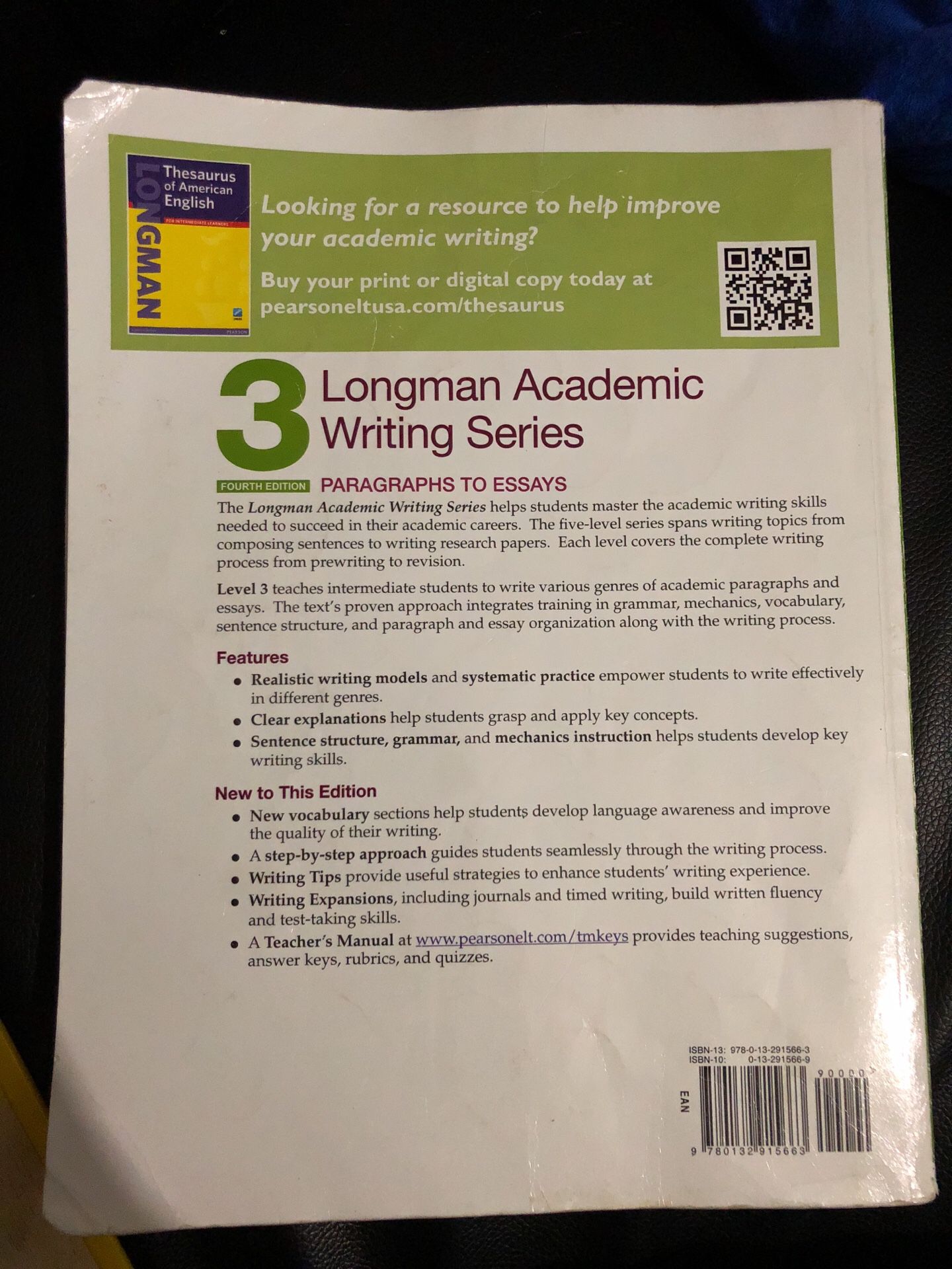 print longman academic writing series 3