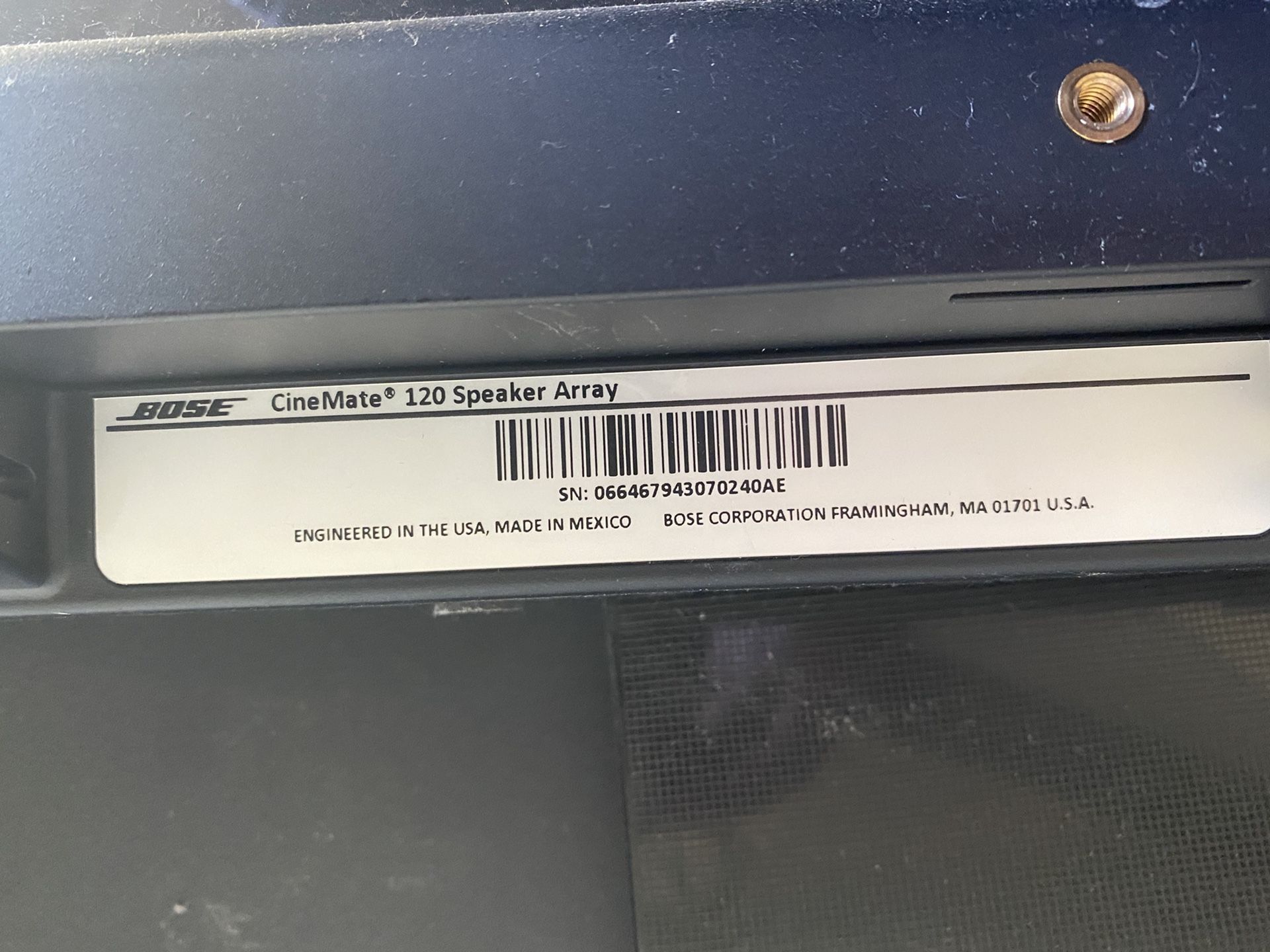 Bose Cinemate 120