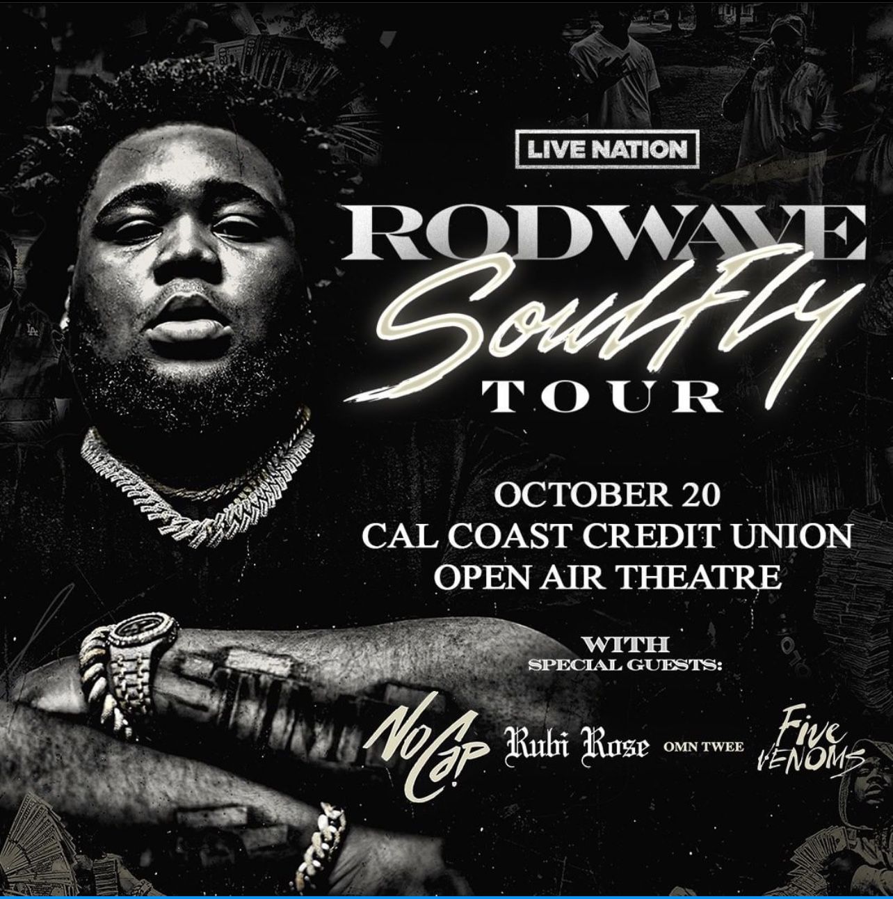 Rod Wave Soul Fly Tour Ticket For Sale !!!