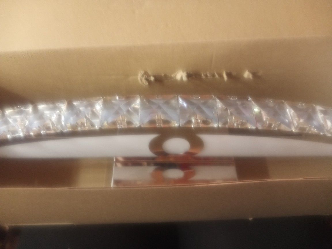 BRIVOLART BathroomCrystal Mirror Front Vanity Light