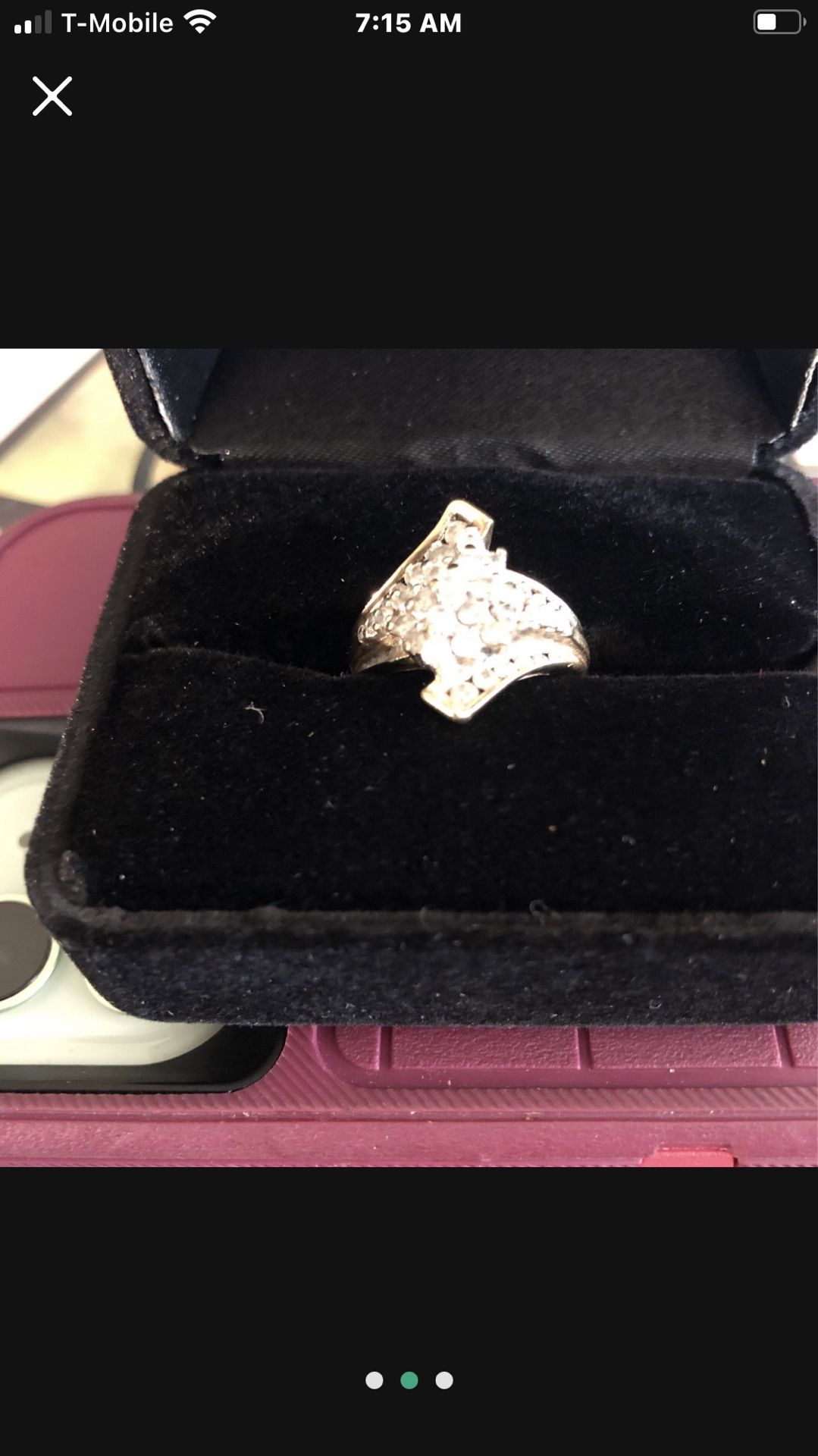 1.25 Carat Genuine Diamond Ring