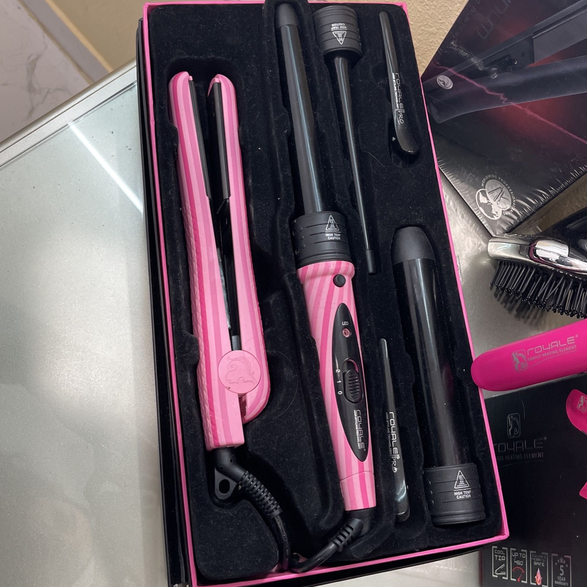 Hair Straightener Set