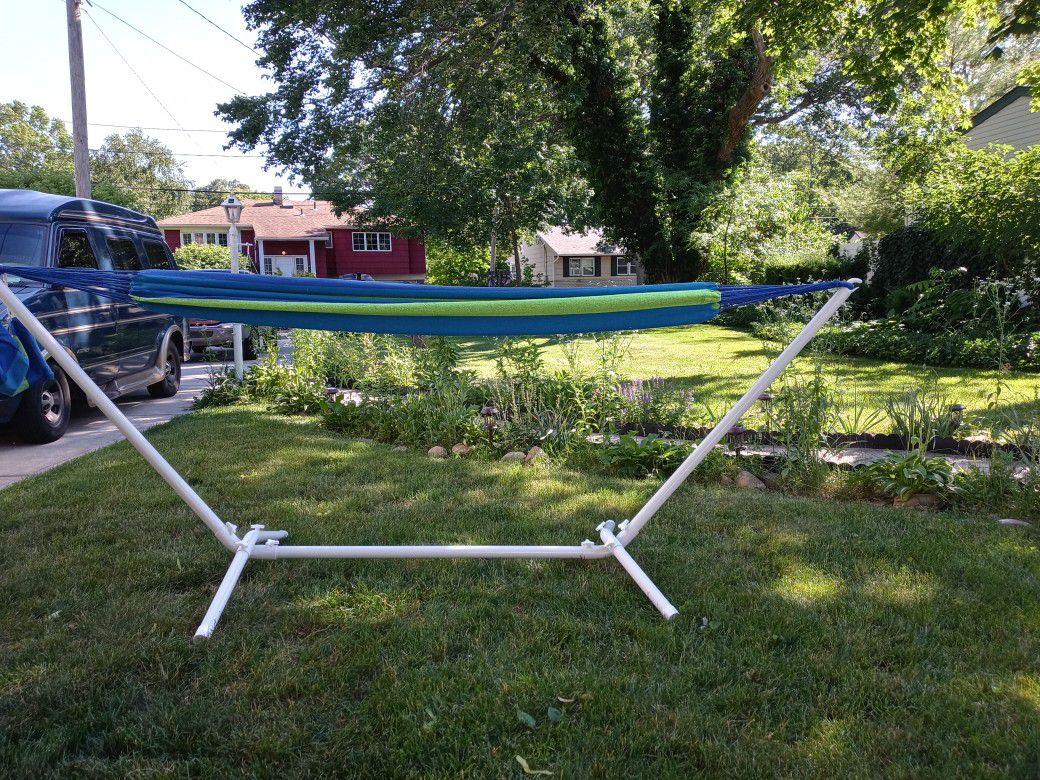 Hammocks Brand New In The Box Comes With Stand Powder Coated Stand And Hammock $99  Each Great Father's Day Present